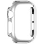 Metalické púzdro posiate kamienkami pre Apple Watch 46mm - strieborné