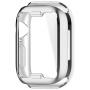 Metalické púzdro z mäkkého plastu s ochranou displeja pre Apple Watch 42mm (Series 10 / 11) - strieborné