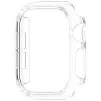 Lesklé púzdro pre Apple Watch 46mm - číre