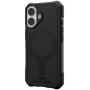 UAG Essential Armor odolný kryt s MagSafe pre iPhone 16 - čierny