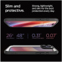 Spigen Ultra Hybrid matný transparentný kryt s farebným rámčekom pre iPhone 16 Pro Max - čierny