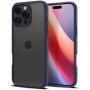 Spigen Ultra Hybrid transparentný kryt s farebným rámčekom pre iPhone 16 Pro Max - tmavomodrý