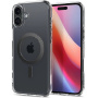 Spigen Ultra Hybrid transparentný kryt s MagSafe so vzorom karbónových vlákien pre iPhone 16 - číry