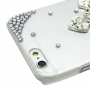 Luxusný kryt / obal s kamienkami v štýle diamantu pre Apple iPhone 6S / 6 - kríž