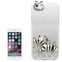 Luxusný kryt / obal s kamienkami v štýle diamantu pre Apple iPhone 6S / 6 - poník