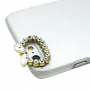 Luxusný kryt / obal s kamienkami v štýle diamantu pre Apple iPhone 6S / 6 - poník