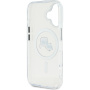 Karl Lagerfeld IML K&CH Heads Metal Frame kryt s MagSafe pre iPhone 16 Plus - číry