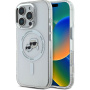 Karl Lagerfeld IML K&CH Heads Metal Frame kryt s MagSafe pre iPhone 16 Pro - číry