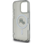 Karl Lagerfeld IML K&CH Heads Metal Frame kryt s MagSafe pre iPhone 16 Pro - sivý