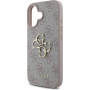 Guess 4G Metal Logo kryt pre iPhone 16 Plus - ružový