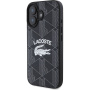 Lacoste Blend Monogram kryt s MagSafe pre iPhone 16 - čierny