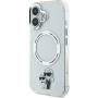 Karl Lagerfeld IML Karl and Choupette kryt s MagSafe pre iPhone 16 Plus - číry