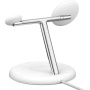 BELKIN Boost Charge Pro Qi2 3v1 magnetický bezdrôtový stojan pre iPhone / Apple Watch / AirPods - 15W - biely