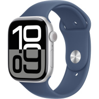Originálne Apple športový remienok pre Apple Watch Ultra 49mm / 46mm / 45mm / 44mm / 42mm - S/M - denimový