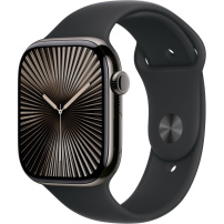 Originálne Apple športový remienok pre Apple Watch Ultra 49mm / 46mm / 45mm / 44mm / 42mm - S/M - čierny
