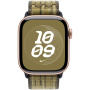 Originálne Apple prevliekací športový remienok Nike pre Apple Watch 42mm / 41mm / 40mm / 38mm - zeleno-sivý