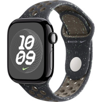 Originálne Apple športový remienok Nike pre Apple Watch 42mm / 41mm / 40mm / 38mm - S/M - tmavo šedý