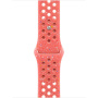 Originálne Apple športový remienok Nike pre Apple Watch 42mm / 41mm / 40mm / 38mm - M/L - horúco oranžový