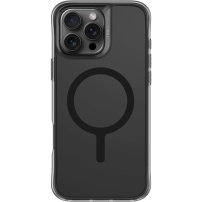 UNIQ LifePro Xtreme MagClick matný transparentný kryt s MagSafe pre iPhone 16 Pro Max - dymový