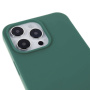 Matný kryt s nastaviteľným popruhom pre iPhone 14 Pro - petrolejový