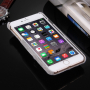 Plyšový ochranný kryt / obal s čiapkou pre Apple iPhone 6S / 6 - sivý
