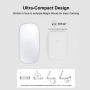 YF-M27 3v1 skladací magnetický bezdrôtový stojan pre iPhone / Apple Watch / AirPods - 15W - biely