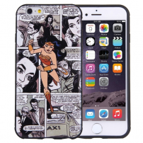 Plastový ochranný kryt / obal pre Apple iPhone 6S / 6 - dievča z komiksu