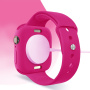 Ochranné puzdro z mäkkého plastu pre Apple Watch 46mm - ružové