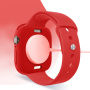 Ochranné puzdro z mäkkého plastu pre Apple Watch 46mm - červené
