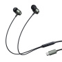 JOYROOM JR-EC06 slúchadlá s konektorom USB-C - čierna