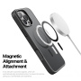 DUX DUCIS Yind matný kryt s MagSafe pre iPhone 16 Pro - čierny