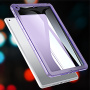 Lesklý transparentný kryt pre iPad 10,2" (2019-2021) - fialový
