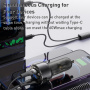 Yesido Y58 sada autonabíjačky s portami USB-C / USB-A a kábla Lightning a USB-C - 60W - 1,2 m - čierna