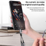 redukcia 2v1 pre zvuk a nabíjanie - 3,5 mm jack / USB-C na USB-C / Lightning - sivá