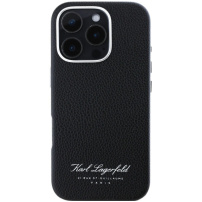 Karl Lagerfeld Hotel RSG kryt pre iPhone 16 Pro - čierny