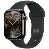 Originálne Apple športový remienok pre Apple Watch 42mm / 41mm / 40mm / 38mm - S/M - čierny
