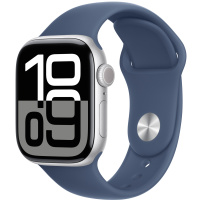 Originálne Apple športový remienok pre Apple Watch 42mm / 41mm / 40mm / 38mm - S/M - denimový