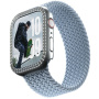 PanzerGlass SAFE puzdro posiate kamienkami pre Apple Watch 42mm (Series 10 / 11) - strieborné