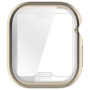 Metalické púzdro z mäkkého plastu s ochranou displeja pre Apple Watch 42mm (Series 10 / 11) - starlight