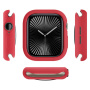 Ochranné puzdro z mäkkého plastu pre Apple Watch 46mm - červené