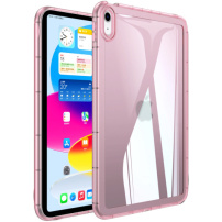 Lesklý transparentný kryt pre iPad Air 4 (2020) / Air 5 (2022) - ružový