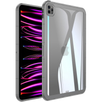 Lesklý transparentný kryt pre iPad Pro 12,9" (2018-2022) - šedý