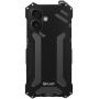 R-JUST super odolný kovový "Armor" kryt pre iPhone 16 - čierny