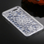 Ochranný zadný kryt s kamienkami v štýle diamantu pre iPhone 6 / 6S - strieborný