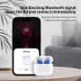 Ochranné návleky na slúchadlá pre AirPods 4 - svetlo fialové