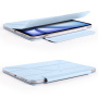 Magnetické puzdro s origami stojanom pre iPad mini 6 / mini 7 - modré