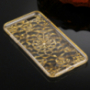 Ochranný zadný kryt s kamienkami v štýle diamantu pre iPhone 6 / 6S - zlatý