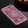 Ochranný zadný kryt s kamienkami v štýle diamantu pre iPhone 6 / 6S - svetlo ružový