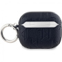 Karl Lagerfeld Embossed Karl and Choupette Heads obal pre AirPods 3 - čierny