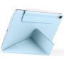 Magnetické puzdro s origami stojanom pre iPad mini 6 / mini 7 - modré